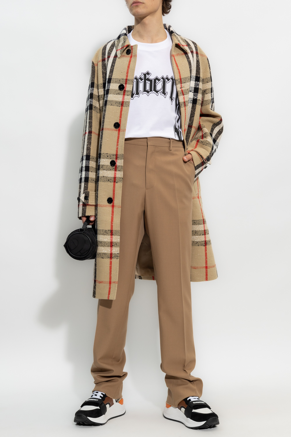 shirt with logo | Burberry T - SchaferandweinerShops - Men's shirt with logo | Burberry T - SchaferandweinerShops - Men's